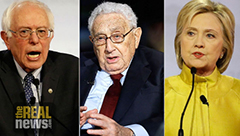 Sanders Attacks Clinton-Kissinger Vision for Perpetual War